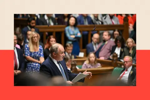 House of Commons/PA Wire Ed Davey in the House of Commons