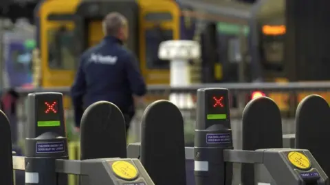 PA Media Train station barriers