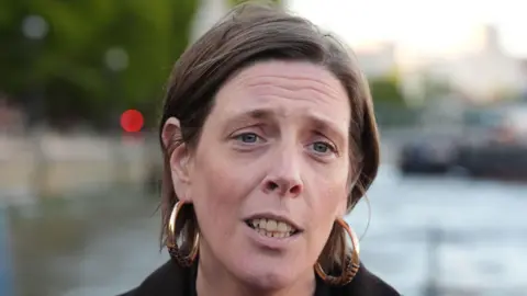 PA Media Home Office Minister Jess Phillips speaking after a briefing by the Metropolitan Police on a new spiking crackdown to coincide with freshers week, at New Scotland Yard in central London. Picture date: Thursday September 25, 2025.