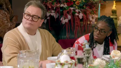 BBC Alan Carr and Cat Burns