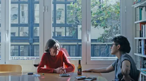 Els Buits (documentary film) Marina Freixa, right and her mother Mariona