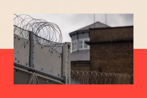 Getty Images A general view of HM Prison Wandsworth