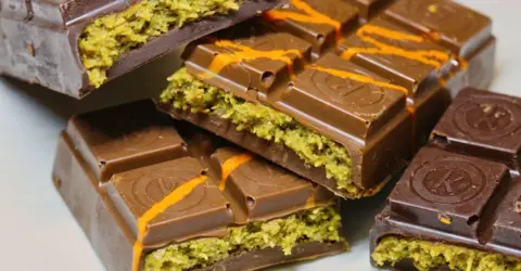 Getty Images Dubai pistachio kunafa chocolate bars 