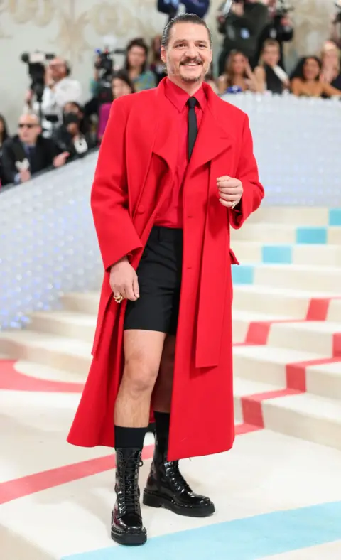 Getty Images Pedro Pascal at the 2023 Met Gala: Karl Lagerfeld: A Line of Beauty held at the Metropolitan Museum of Art on May 1, 2023 in New York, New York.