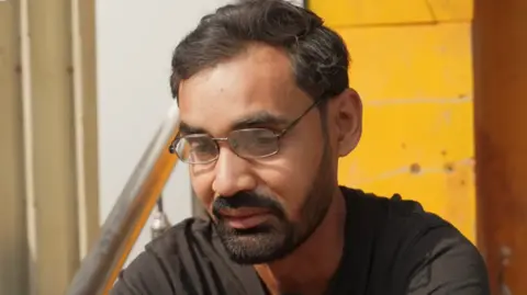 Muhammed Amin, whose brother is believed to have died in the fire 