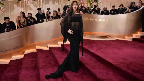 Getty Images Thai singer and actress Lalisa Manobal, known as Lisa, attends the 83rd annual Golden Globe Awards at the Beverly Hilton hotel in Beverly Hills, California, on January 11, 2026
